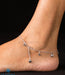 Bridal silver anklets online shopping India