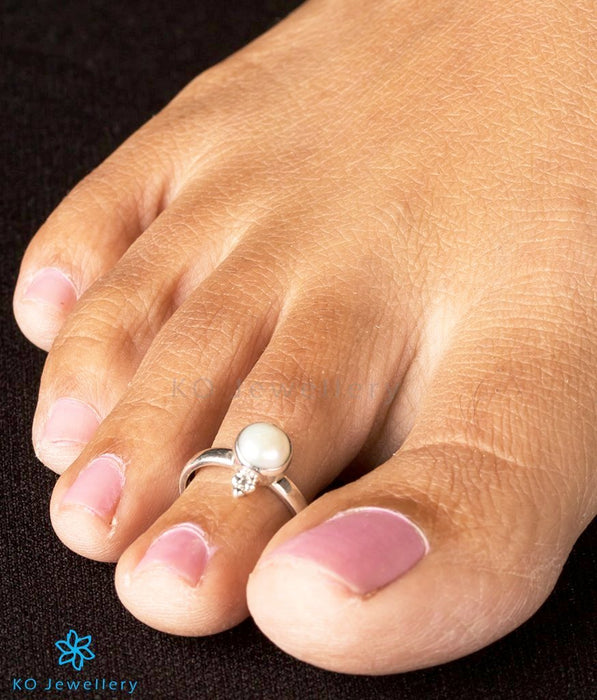 Real gemstone toe-ring online India