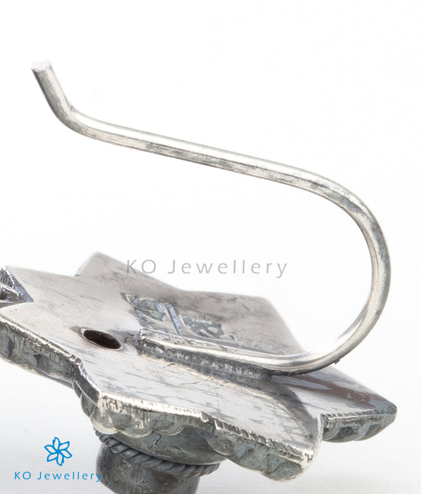 The Matsya Silver Necklace (Oxidised)