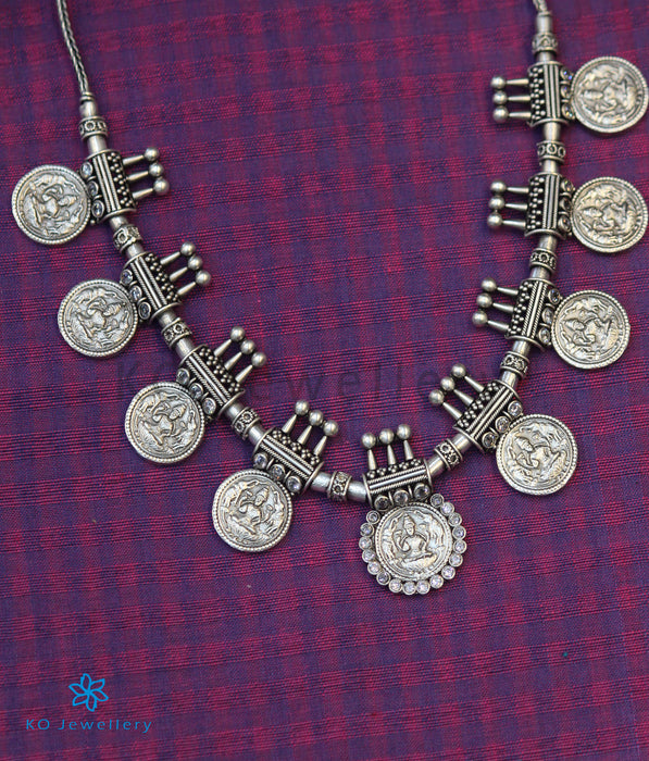 The Samruddhi Silver Kasu-mala Necklace