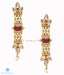 Buy ancient jadau earrings with polki stones online