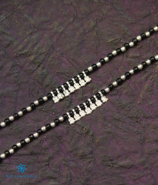 The Rishit Silver Anklets