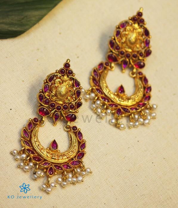 The Pranati Silver Chand Bali Earrings
