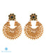 Handcrafted jhumkas celebrating traditional South Indian temple jewellery