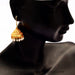 Silver latest hand crafted bridal wear jhumka