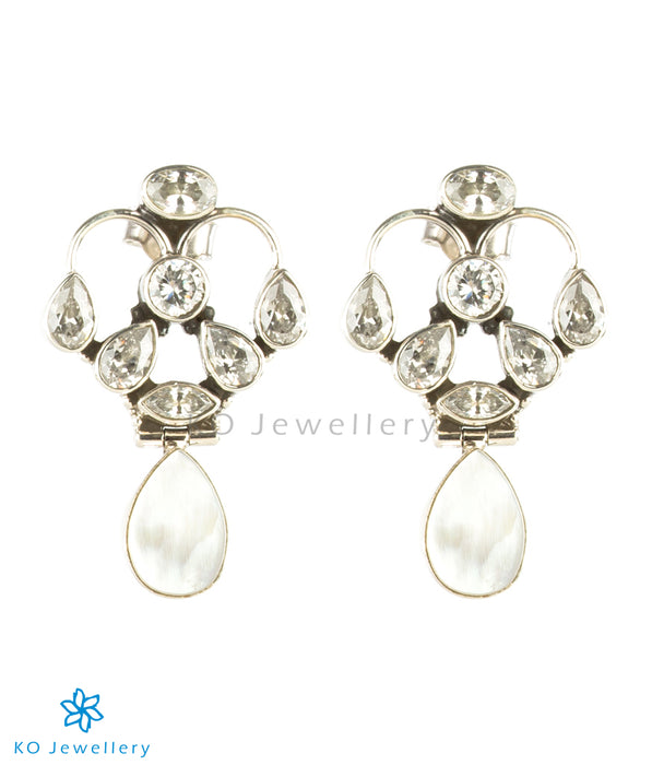 Purchase gorgeous MOP silver earrings online
