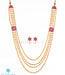 Lovely gold plated Indian bridal jewellery set
