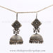 Indian ethnic sterling silver jhumka buy online 