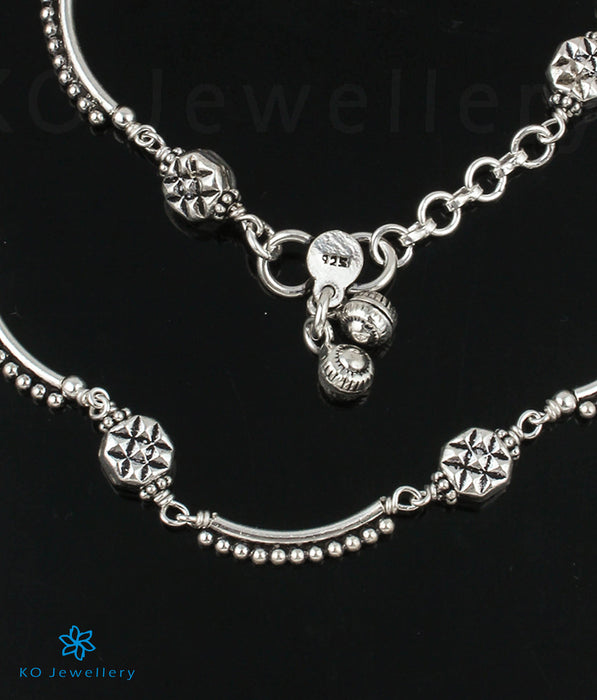 The Mihir Silver Kids Anklets (5-10 yrs)