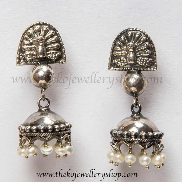 925 sterling silver jhumka  jewellery for women