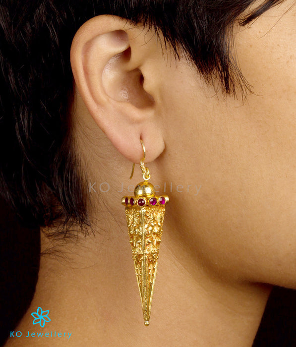 Buy heritage temple jewellery earrings online