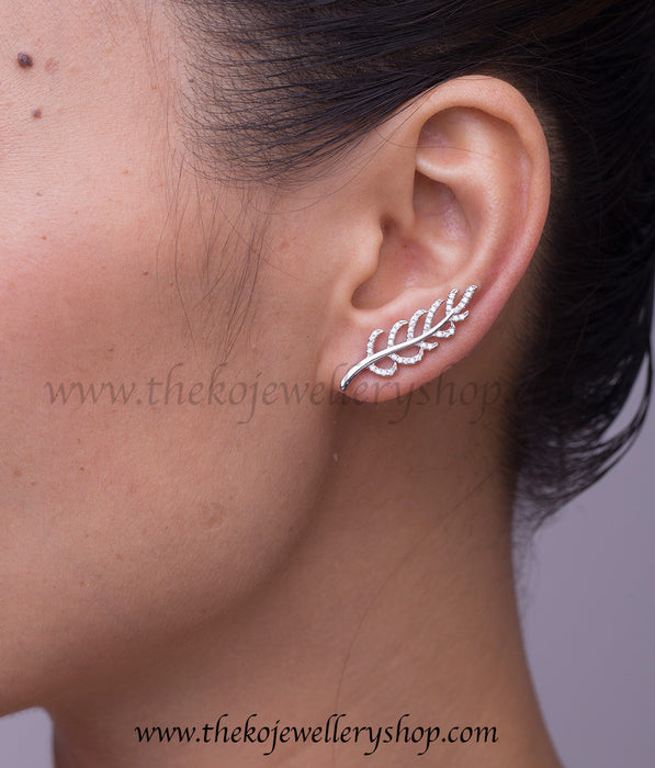 Hand crafted silver ear cuffs shop online