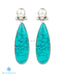 Pearl and turquoise dangling earrings online