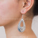 Buy online hand crafted silver earrings for women