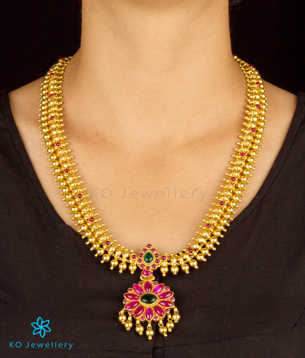 Handcrafted gold dipped temple jewellery collection online