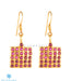 quality gold plated earrings with hooks