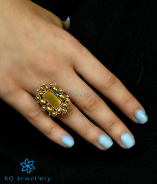 The Anvaya Silver Finger Ring