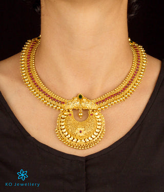 Buy traditional handcrafted South Indian temple jewellery online