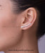 contemporary siver ear cuffs shop online