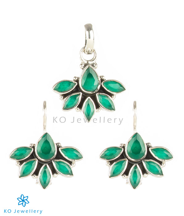Green zircon Jaipur gemstone jewellery online