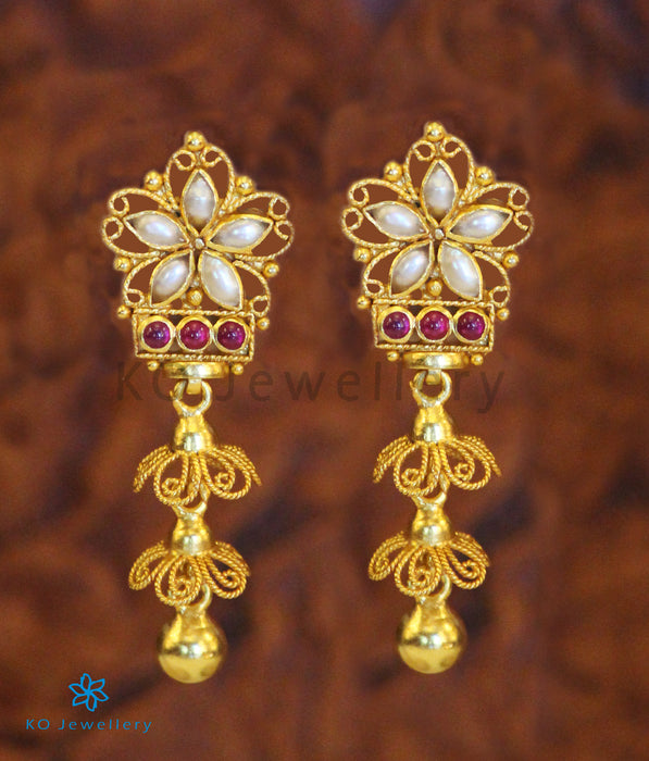 The Swara Silver Earrings
