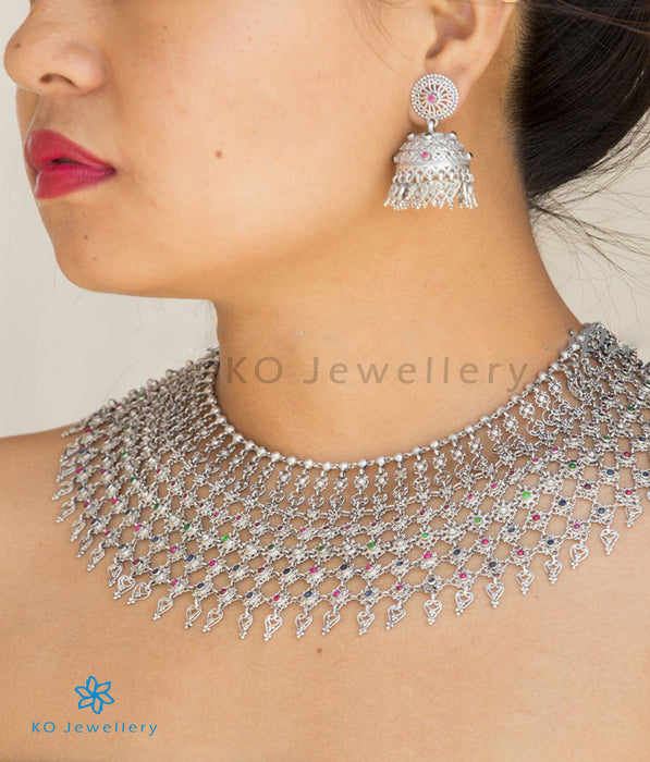 The Rani-Haar Silver Necklace (Big)