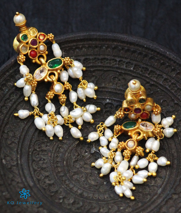 Buy Gold Toned Earrings for Women by ZAVERI PEARLS Online  Ajiocom