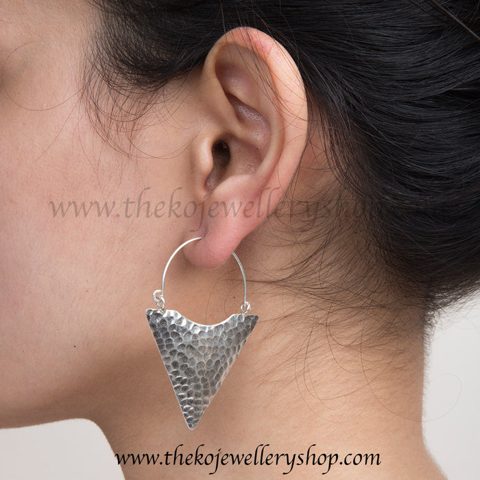 latest arrivals silver hoop earrings for women shop online