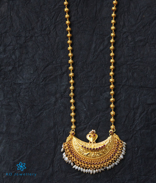 The Amodini Kodava Kokkethathi Silver Necklace