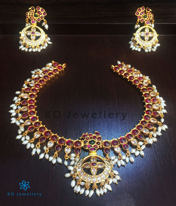 The Mayukhi Addige Silver Pearl Necklace
