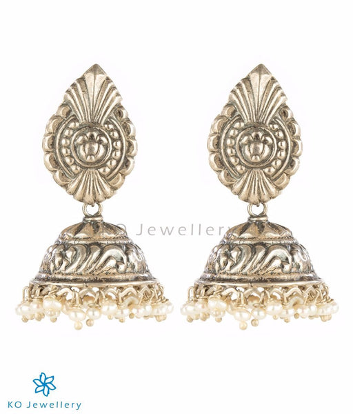 Gorgeous jhumkas ancient South Indian temple jewellery