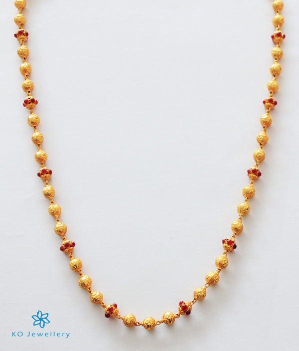 The Mrudula Silver Beads Chain