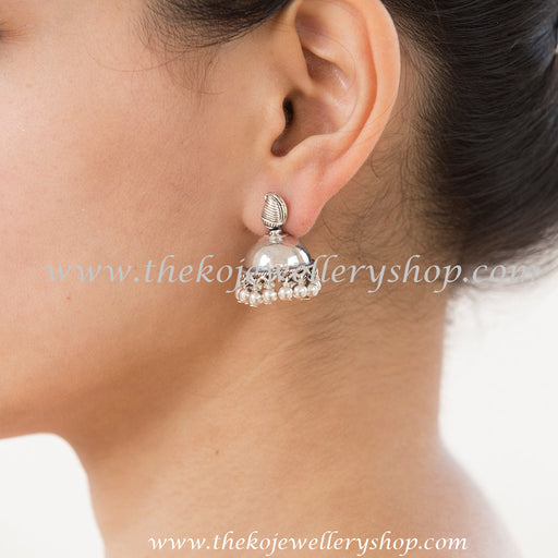 925 sterling silver jhumka  jewellery for women
