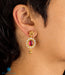 antique gold temple jewellery earrings at INR 2,900