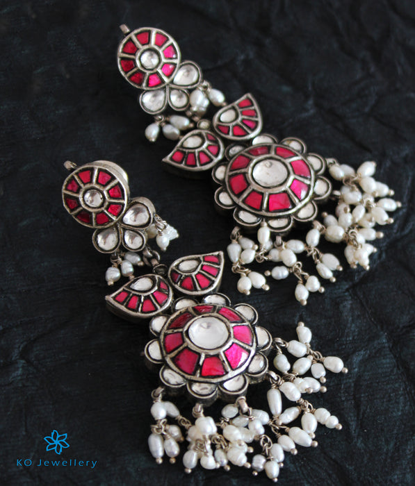 The Zoya Silver Kundan-Jadau Necklace