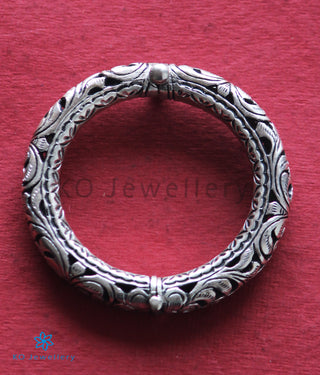 The Advita Silver Engraved Bracelet