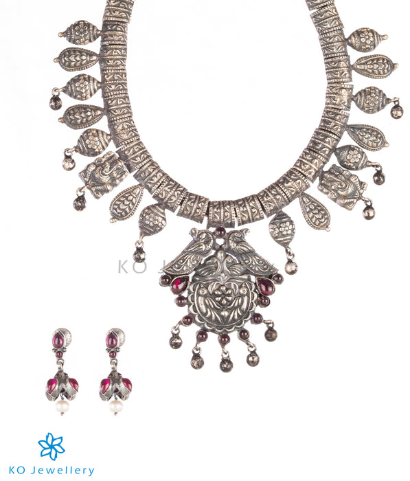 The Uddanda Antique Silver Ganesha Necklace