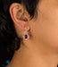 Semi-precious stone earrings online shopping India