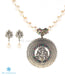 Elegant Swiss marcasite and silver jewellery set