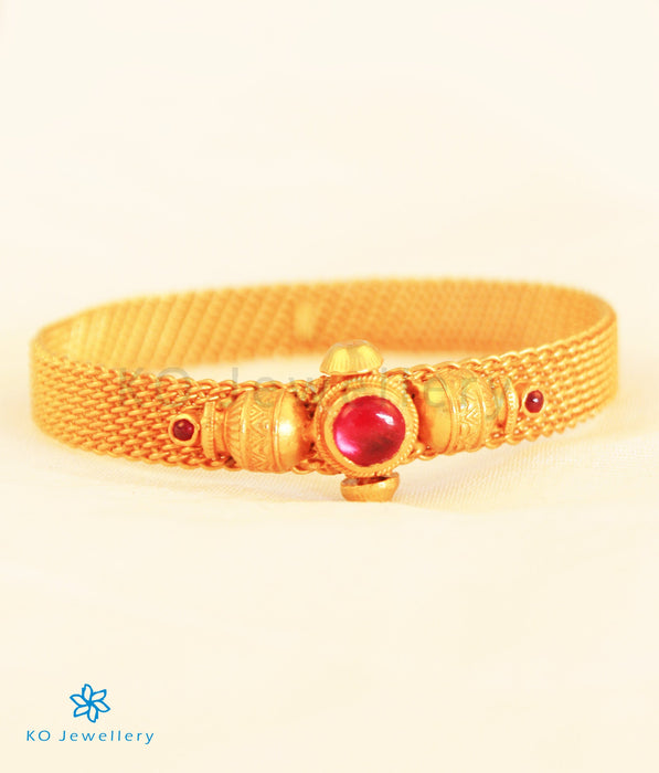 The Abhita Silver Bracelet (Size/2.4)