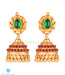Purchase traditional South Indian temple jhumkas online