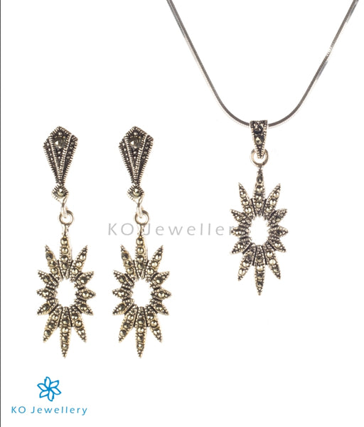 Elegant Swiss marcasite and silver jewellery collection