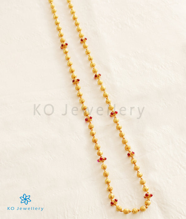 The Tvam Silver Beads Chain