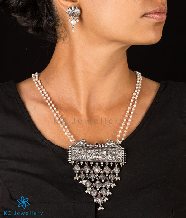 The Lipika Silver Pearl Pendant