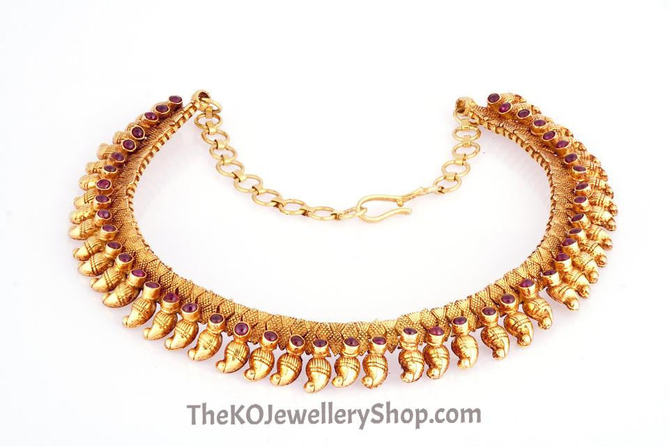 The Golden Mango Necklace - KO Jewellery