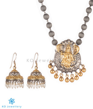 The Abhyankara Silver Necklace (Two-Tone)