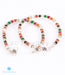 The Colourful Gemstone Silver Anklets (Kids) - KO Jewellery
