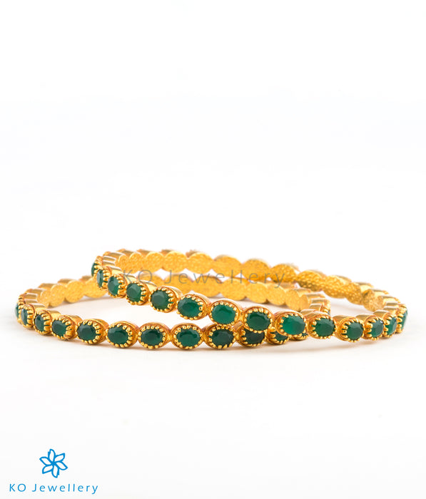 Lightweight, gold plated silver bangles online