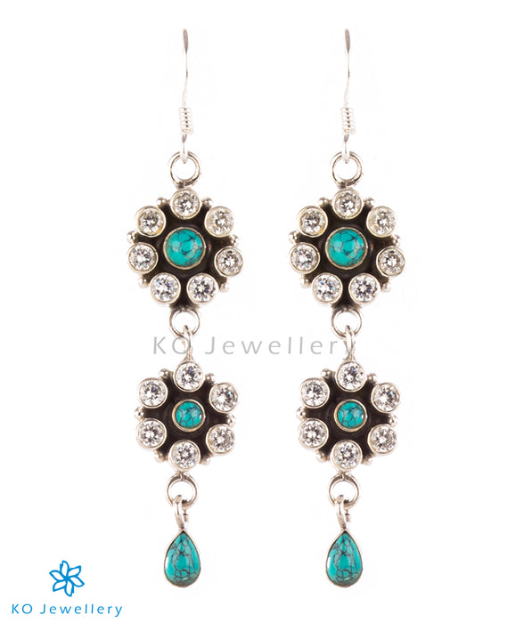 The Prapti Earrings-Turquoise
