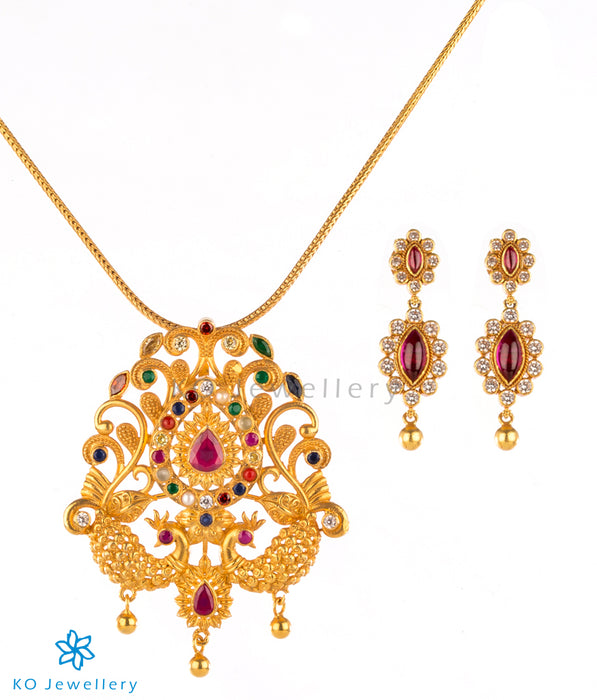 Antique South Indian gold dipped jewellery designs